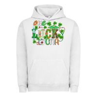 Pigment Lunar Rock st.patricks one lucky cna  nurse Urban Hoodie - BarkalooDesign