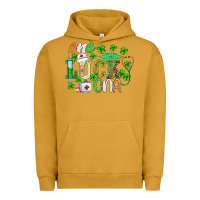 Pigment Peanut Butter st.patricks one lucky cna  nurse Urban Hoodie - BarkalooDesign