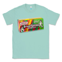 Seafoam old school fruit stripe gum Classic Tee - lanVoArt