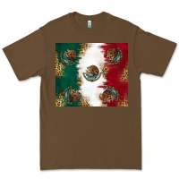 Cacao Mexican Flag Premium Tee - RanaPortraitStore