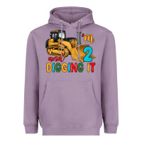 Lavender i'm 2 and digging it Heavyweight Hoodie - Artiststas