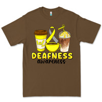 Cacao deafness awareness coffee cups Premium Tee - Artiststas