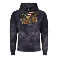 Cloud Black Freedom America Eagle 4th of july Vintage Hoodie - HowdyJamesFarm