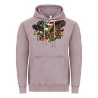 Vintage Zinc Freedom America Eagle 4th of july Vintage Hoodie - HowdyJamesFarm