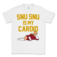 White Futurama Snu Snu Is My Cardio GIFT Classic Tee - lanVoArt