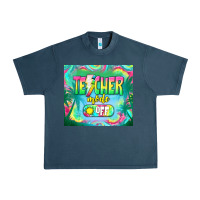Midnight Navy teacher mode off Urban Heavy Tee - TumblerDesignByShophia