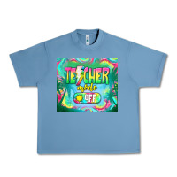 Pebble Blue teacher mode off Urban Heavy Tee - TumblerDesignByShophia