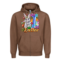 Chestnut MY easter Zipper Hoodie - CowhideDigitalArt