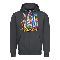 Smoke MY easter Zipper Hoodie - CowhideDigitalArt