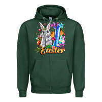 Sports Green MY easter Zipper Hoodie - CowhideDigitalArt
