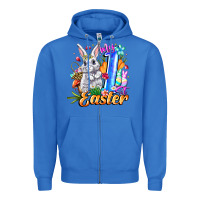 True Royal MY easter Zipper Hoodie - CowhideDigitalArt