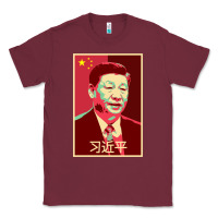 Burgundy chairman xi jinping chinese communist party president china patriotic Classic Tee - lanVoArt
