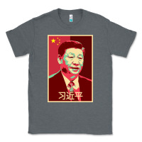 Charcoal Heather chairman xi jinping chinese communist party president china patriotic Classic Tee - lanVoArt