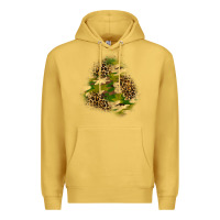 Antique Gold camouflage and leopard patch  3 Premium Hoodie - BundleAndBundleShop