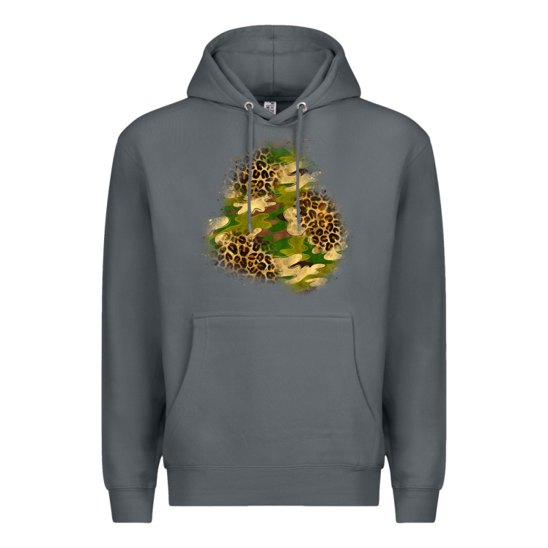 Camouflage And Leopard Patch  3 Premium Hoodie by BundleAndBundleShop | Teevron