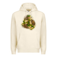 Tofu camouflage and leopard patch  3 Premium Hoodie - BundleAndBundleShop