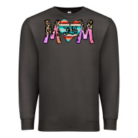 Smoke girl mom Premium Sweatshirt - CowhideDigitalArt