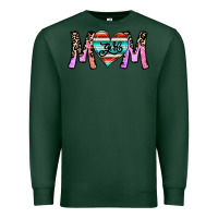 Sports Green girl mom Premium Sweatshirt - CowhideDigitalArt