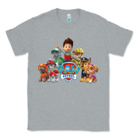 Heather Grey Paw GIFT Patrol  11 Classic Tee - lanVoArt