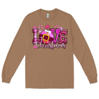 Toasted Coconut love christmas pink Long Sleeve Tee - CowGirlArtShop