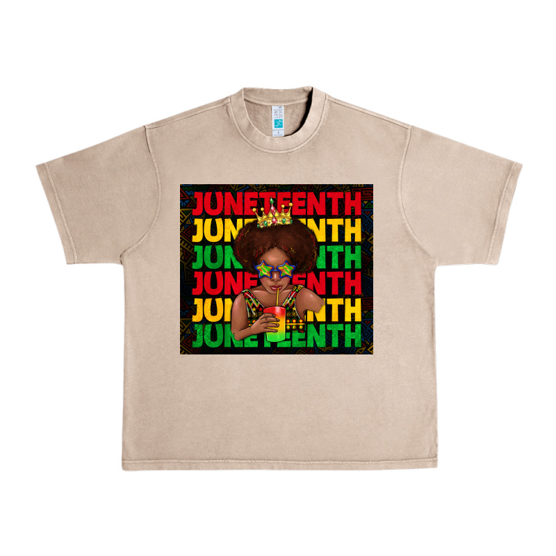 Juneteenth Cute Kid Urban Heavy Tee by TumblerDesignByShophia | Teevron