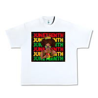 White juneteenth cute kid Urban Heavy Tee - TumblerDesignByShophia