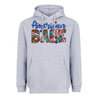 Heather Grey american babe Heavyweight Hoodie - Artiststas