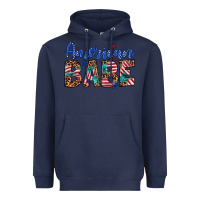 Navy american babe Heavyweight Hoodie - Artiststas