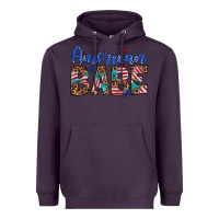 Plum american babe Heavyweight Hoodie - Artiststas