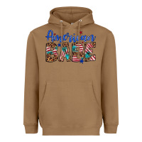 Toasted Coconut american babe Heavyweight Hoodie - Artiststas