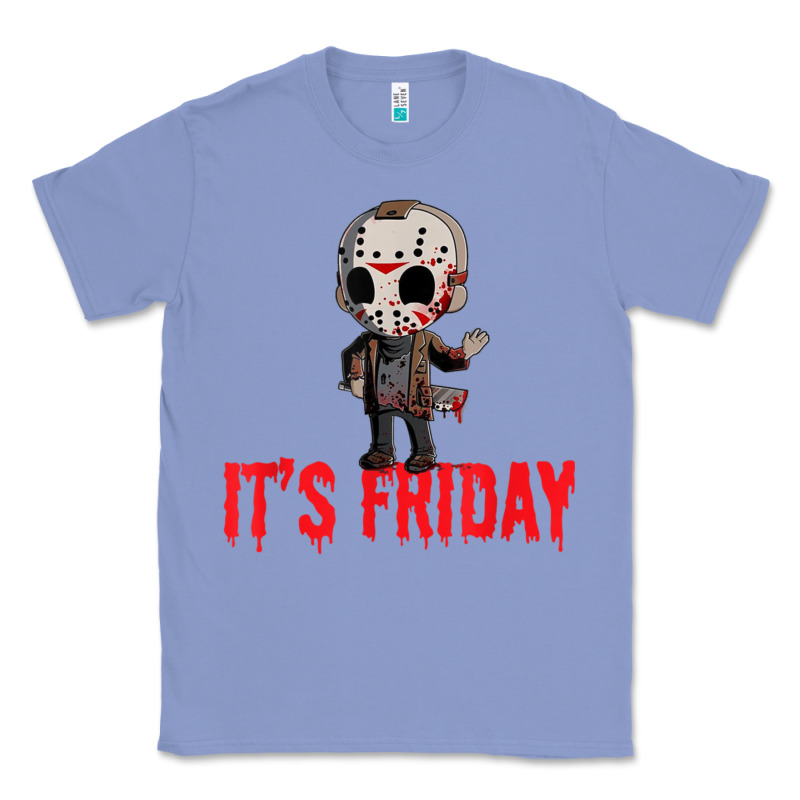 Funny Friday 13th Funny Halloween Horror Classic Tee by lanVoArt | Teevron