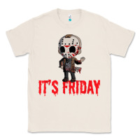 Natural Funny Friday 13th Funny Halloween Horror Classic Tee - lanVoArt