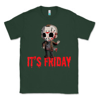 Sports Green Funny Friday 13th Funny Halloween Horror Classic Tee - lanVoArt
