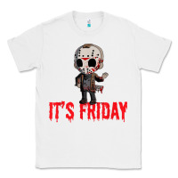 White Funny Friday 13th Funny Halloween Horror Classic Tee - lanVoArt