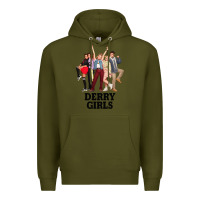 Army Green Lover Gifts Derry Girls Gift For Movie Fans Premium Hoodie - lanVoArt