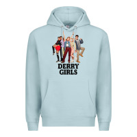 Blue Mist Lover Gifts Derry Girls Gift For Movie Fans Premium Hoodie - lanVoArt