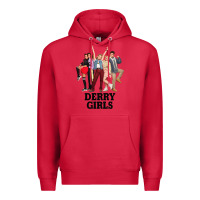 Cardinal Lover Gifts Derry Girls Gift For Movie Fans Premium Hoodie - lanVoArt
