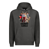 Charcoal Heather Lover Gifts Derry Girls Gift For Movie Fans Premium Hoodie - lanVoArt