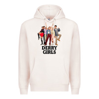 Pale Pink Lover Gifts Derry Girls Gift For Movie Fans Premium Hoodie - lanVoArt