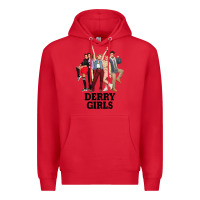 Red Lover Gifts Derry Girls Gift For Movie Fans Premium Hoodie - lanVoArt