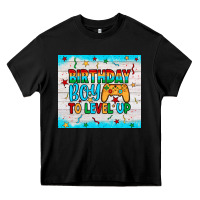 Black birthday boy to level up Heavy Core Tee - JahusDesignShop