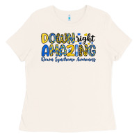 Bone down right amazing down syndrome awareness Ladies Tee - Artiststas