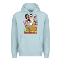 Blue Mist bobs family portrait Premium Hoodie - lanVoArt