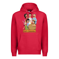Cardinal bobs family portrait Premium Hoodie - lanVoArt