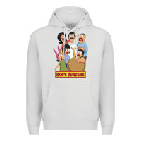 Dove Grey bobs family portrait Premium Hoodie - lanVoArt