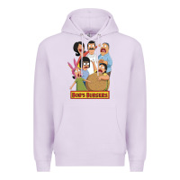 Lilac bobs family portrait Premium Hoodie - lanVoArt