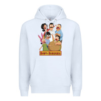 White bobs family portrait Premium Hoodie - lanVoArt