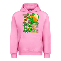 Fuchsia Pink st.patricks nurse love heart stethoscope Urban Hoodie - BarkalooDesign