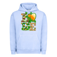 Pigment Grape Ice st.patricks nurse love heart stethoscope Urban Hoodie - BarkalooDesign