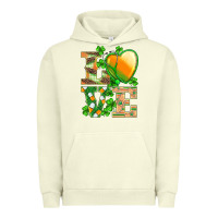 Pigment Pistachio st.patricks nurse love heart stethoscope Urban Hoodie - BarkalooDesign